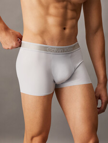 Tonal Logo Microfiber Low Rise Trunks, Plein Air, hi-res