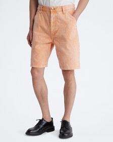 Khakis Tapered Carpenter Shorts, BLAZING ORANGE, hi-res
