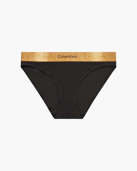 Embossed Icon Cotton Bikini
