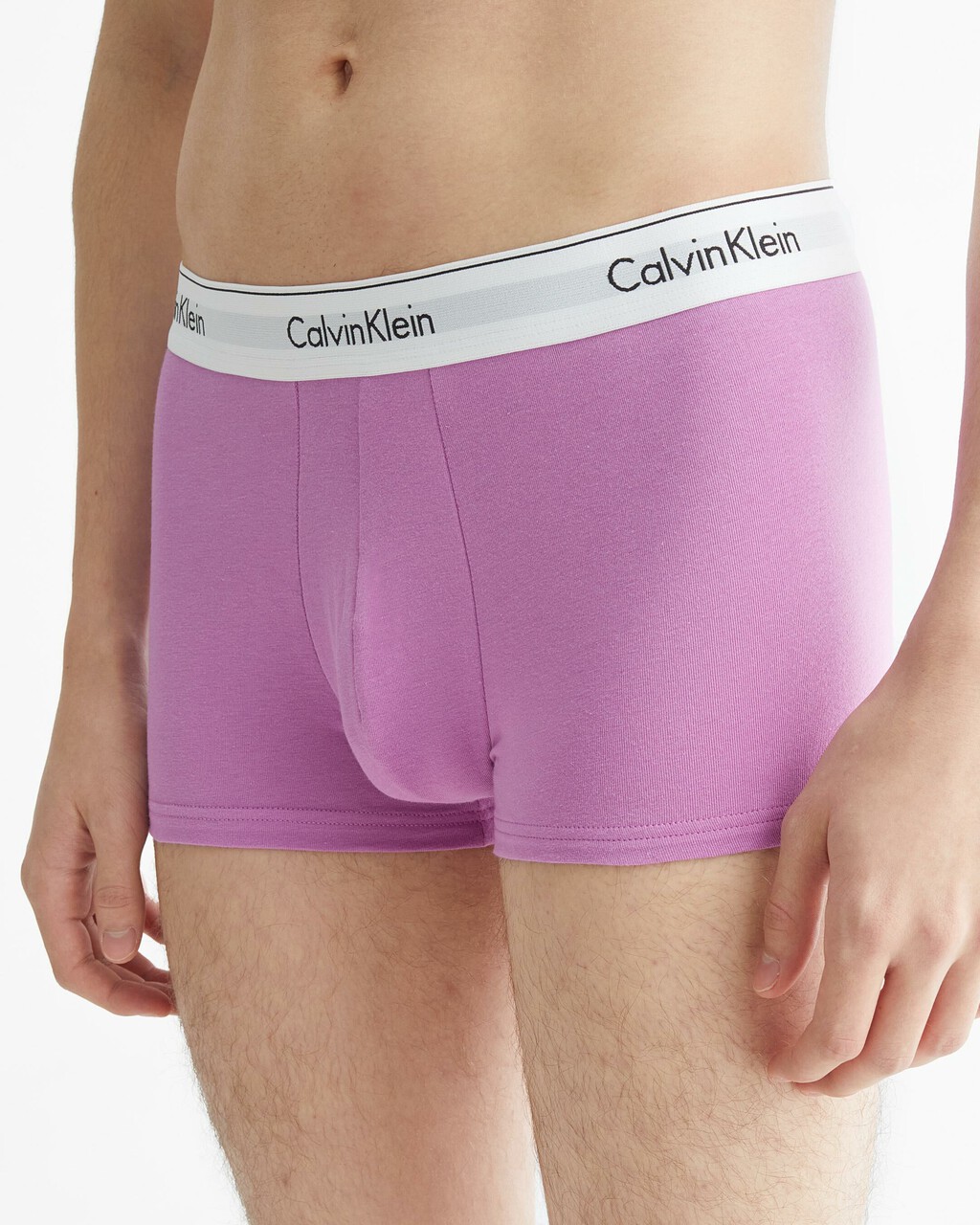 MODERN COTTON STRETCH TRUNKS 2 PACK, Midnight Navy/Iris Orchid, hi-res