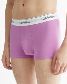 MODERN COTTON STRETCH TRUNKS 2 PACK, Midnight Navy/Iris Orchid, hi-res