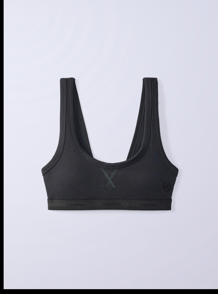 Jung Kook for Calvin Klein Heritage Cotton Lightly Lined Bralette 