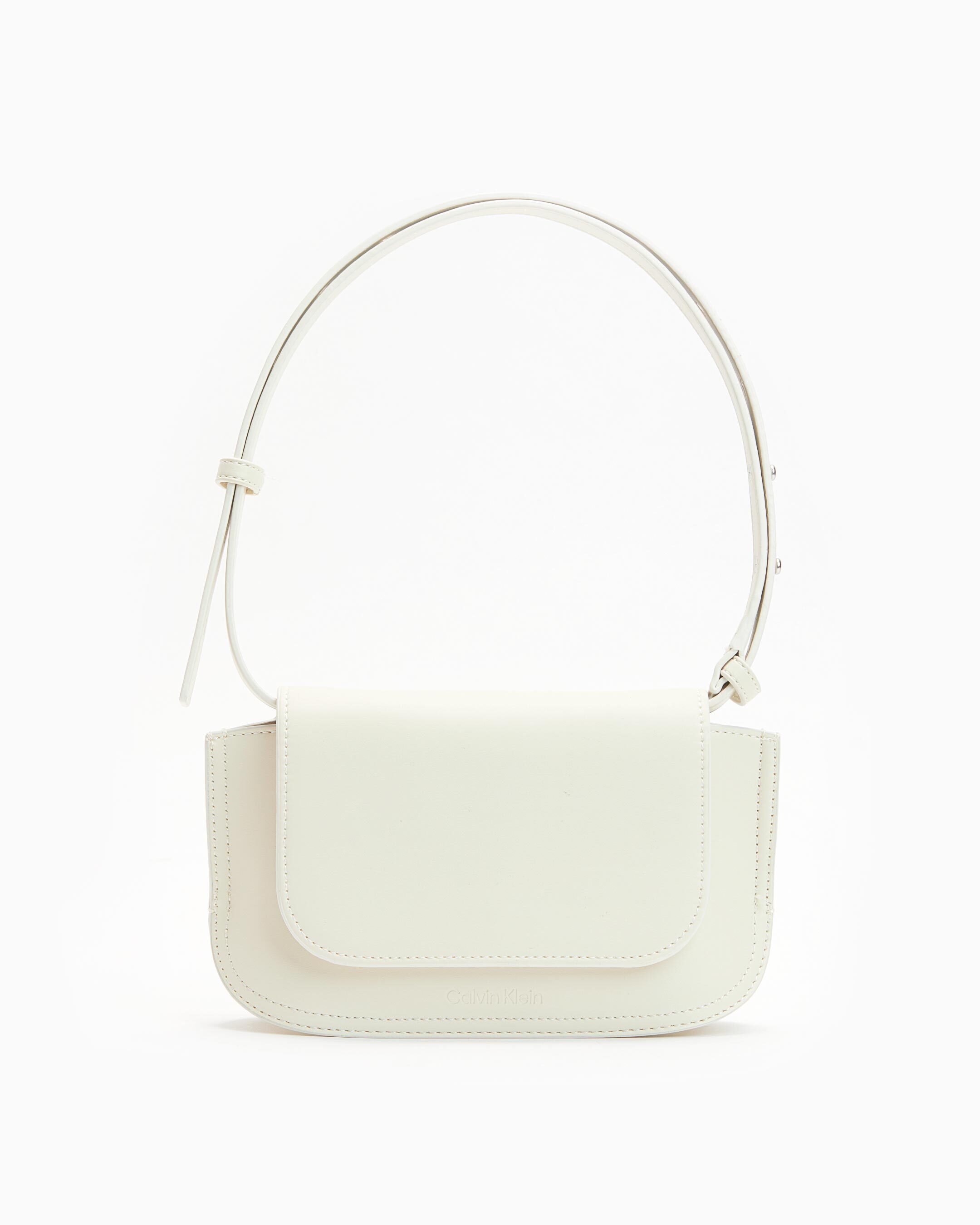 Elemental Mini Flap Messenger Bag white Calvin Klein Hong Kong