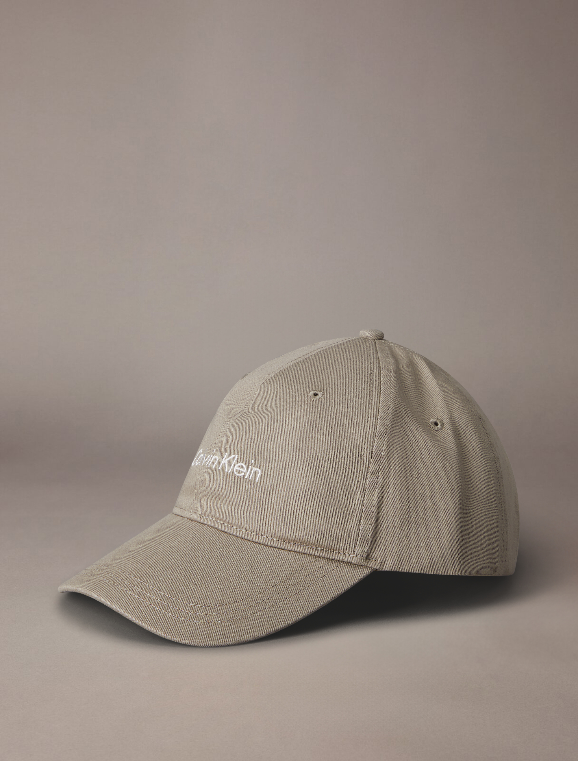 キャップ ^ ^ Unisex CKJ Title Case Logo Ball Cap 4D5013G R Logo Embroidery Baseball Cap | brown | Calvin Klein Hong Kong