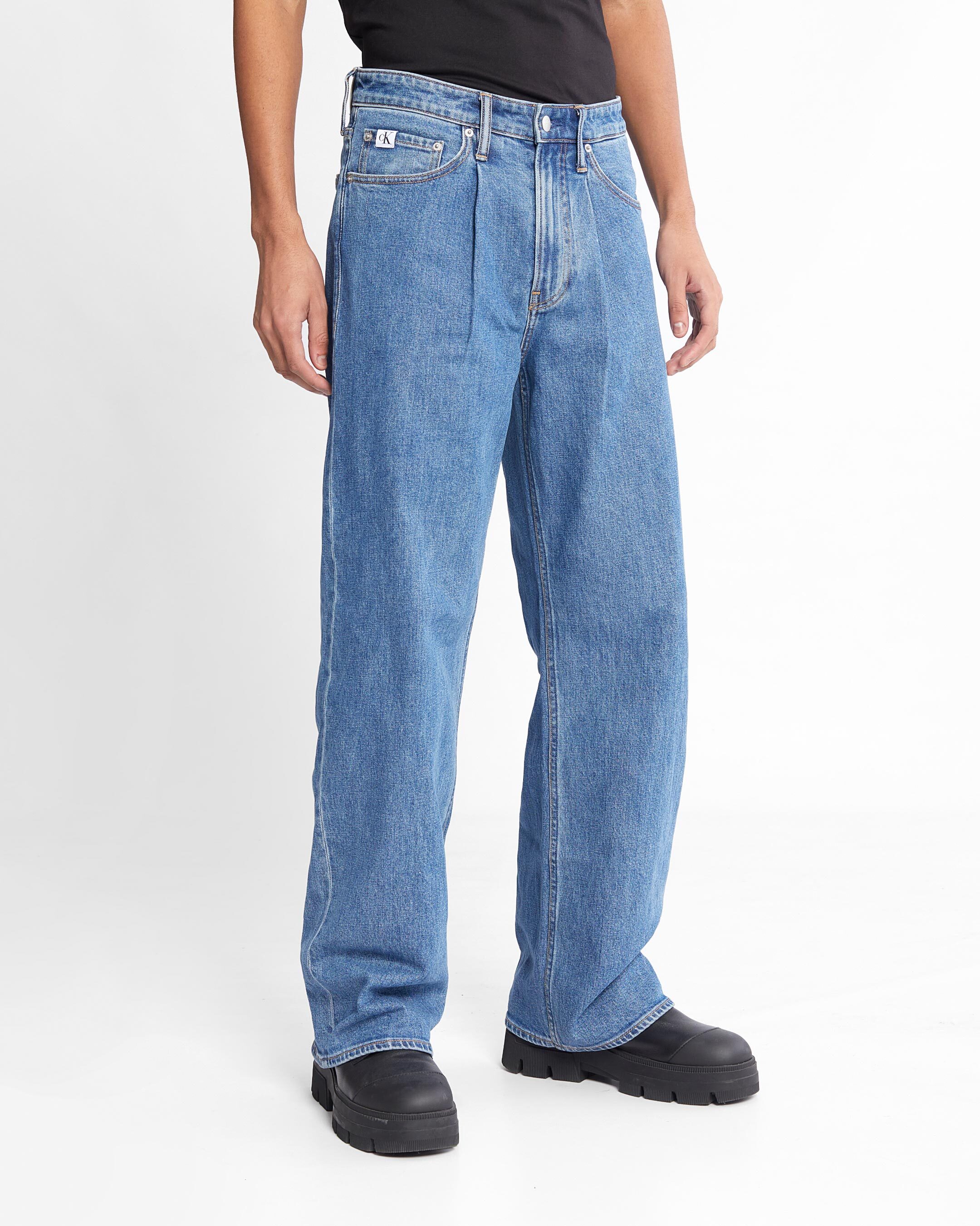 90s Loose Fit Jeans, blue