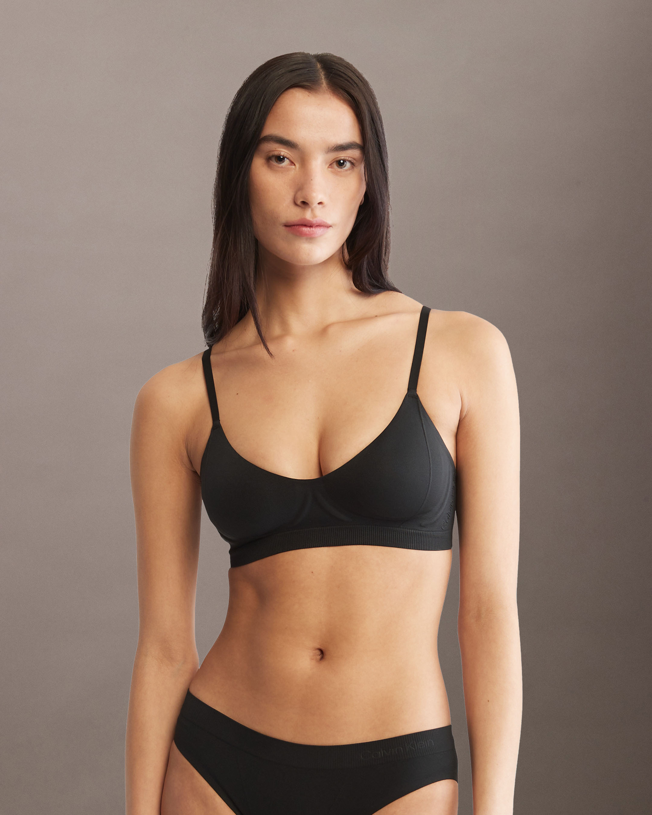 Bonded Flex Lightly Lined Bralette | black | Calvin Klein