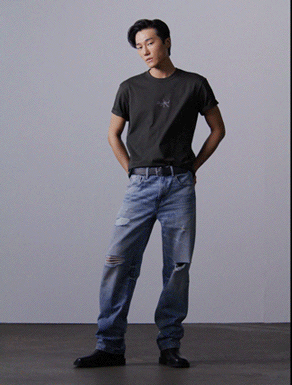 Jung Kook for Calvin Klein Monologo T 恤, Peat, hi-res