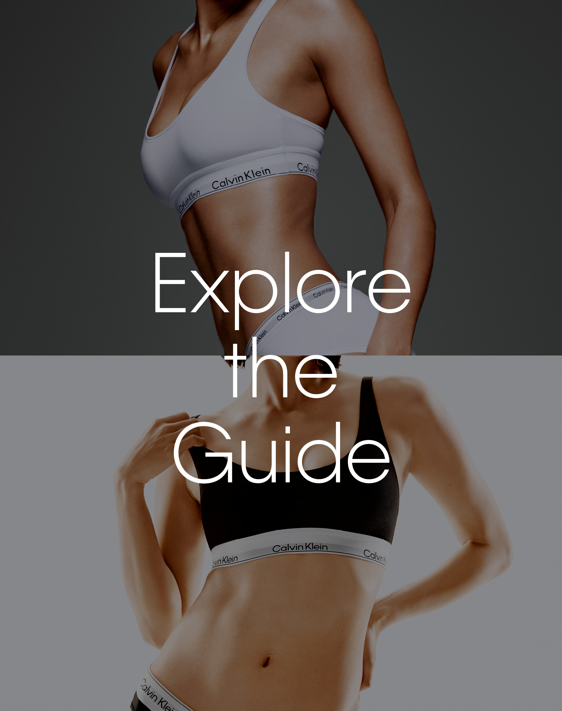 Calvin Klein Women's Bra Fit Guide
