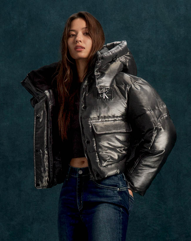 Calvin klein top women s black jacket
