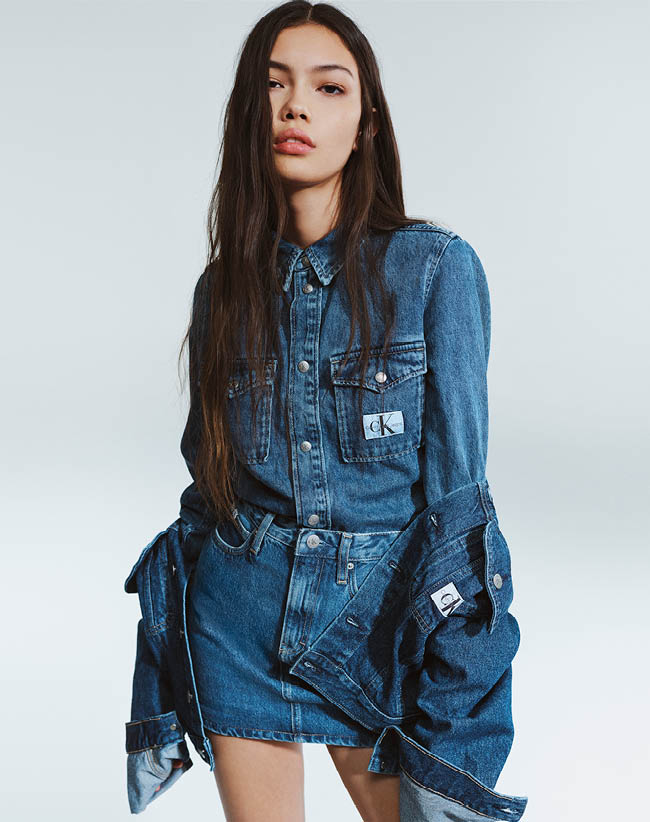 Calvin klein jacket sales dress