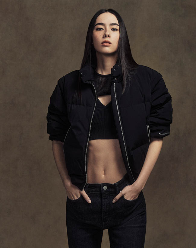 Calvin klein bomber jacket womens outlet