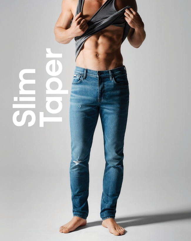 Calvin Klein Men's Denim Slim Taper