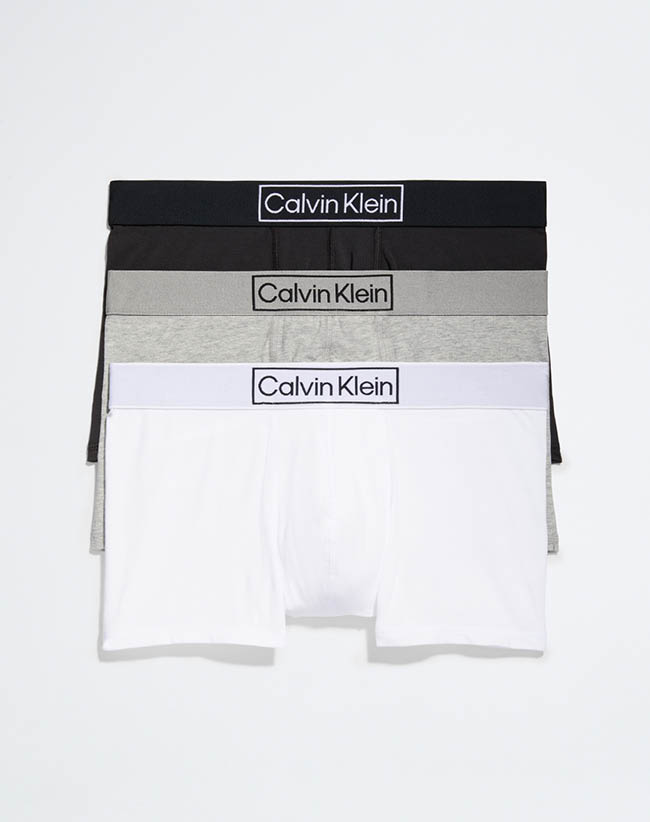 Buy Calvin Klein Men's Microfiber Stretch Multipack Briefs, Black,  Shoreline, Red Heat, L at